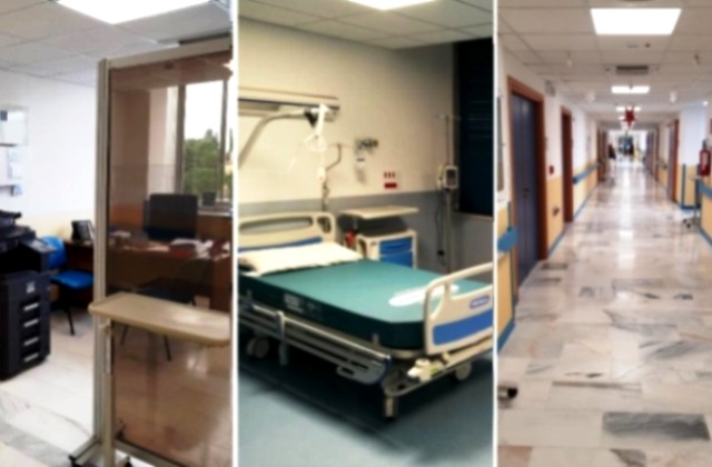  Ospedale Caltagirone. Lavori per il nuovo Day hospital oncologico e Sala operatoria oculistica